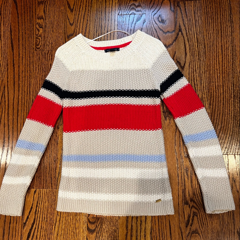 Tommy Hilfiger Button up Shirt and Overlay Sweater Size X Small.